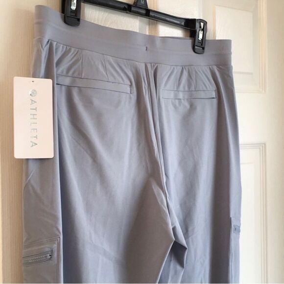 NWT Athleta Go Far Travel Pant in Blue Star Size 10 - Picture 8 of 9